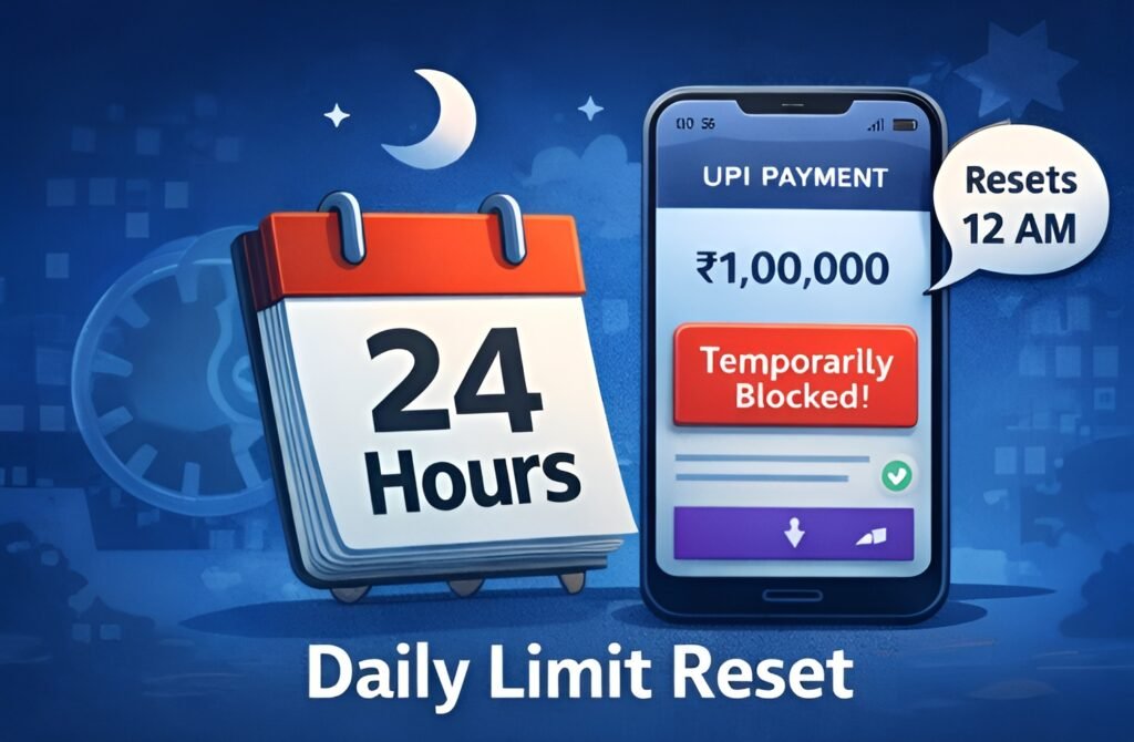 UPI Transaction Daily Limit Reset