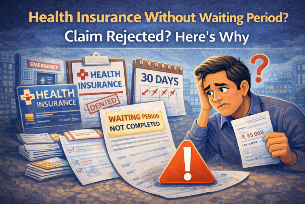 health insurance claim rejected due to “waiting period”